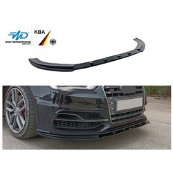 Front splitter for Audi S3 Sportback Hatchback III 8V PRE-FL 2013-2016 ABS