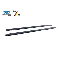 Side skirt extensions for Audi A3 Hatchback III 8V S-Line 3D 2012-2017 ABS