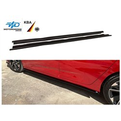 Side skirt extensions for Peugeot 308 Hatchback III P5 P51/P52 5D 2022- AB