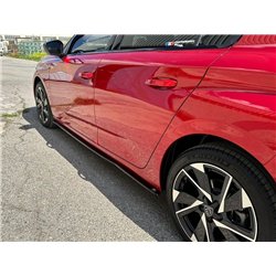Side skirt extensions for Peugeot 308 Hatchback III P5 P51/P52 5D 2022- AB