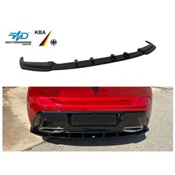 Rear bumper lip for Peugeot 308 Hatchback III P5 P51/P52 5D 2022- ABS