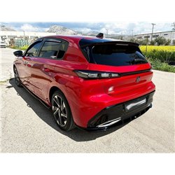Rear bumper lip for Peugeot 308 SW Station Wagon III P5 P51/P52 2022- ABS