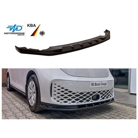 Front splitter for Volkswagen VW ID. Buzz (EB/EBN) 2022- | Black ABS