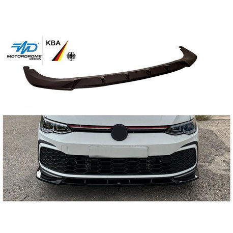 Front splitter for Volkswagen VW Golf Hatchback VIII CD GTI 5D 2020-2024 A