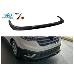 Front splitter for Renault Trafic III (FG/JG) FL 2021- | Black ABS