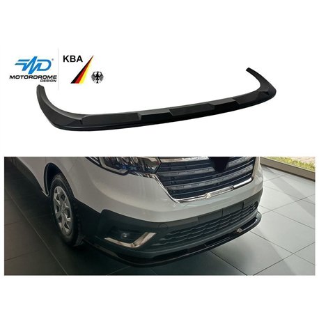 Front splitter for Renault Trafic III (FG/JG) FL 2021- | Black ABS
