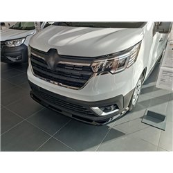 Front splitter for Renault Trafic III (FG/JG) FL 2021- | Black ABS