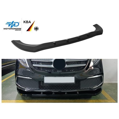 Front splitter for Mercedes V-Class (W447) FL 2019- | Black ABS