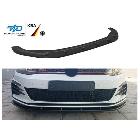 Front splitter for Volkswagen VW Golf Hatchback VII AU GTI 5D FL 2017-2019
