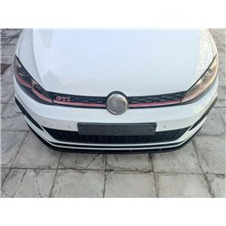 Front splitter for Volkswagen VW Golf Hatchback VII AU GTI 5D FL 2017-2019