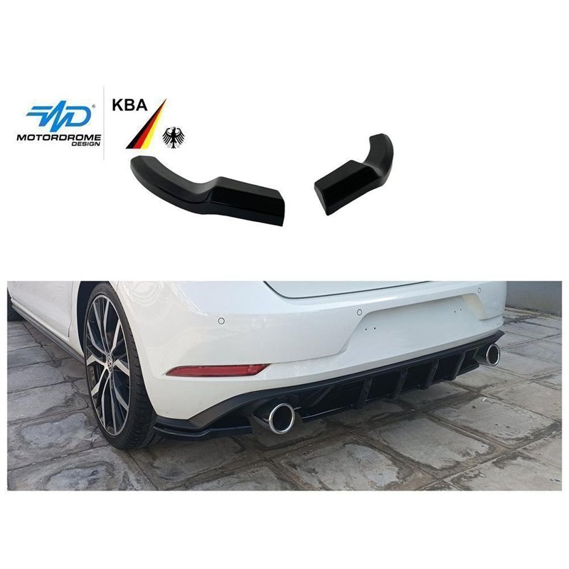 Rear bumper lip for Volkswagen VW Golf Hatchback VII AU GTI 5D FL 2017-2019