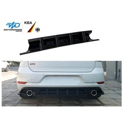 Rear bumper lip for Volkswagen VW Golf Hatchback VII AU GTI 5D FL 2017-2019