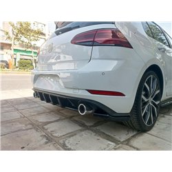 Rear bumper lip for Volkswagen VW Golf Hatchback VII AU GTI 5D FL 2017-2019