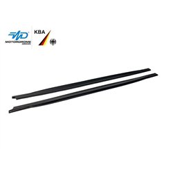 Side skirt extensions for Toyota Corolla Hatchback XII E210 5D 2019- ABS