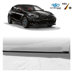 Side skirt extensions for BMW 1 Series Hatchback F40 M Performance 5D 2019-