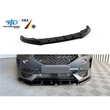 Front splitter for CUPRA Formentor I (KM) PRE-FL 2020-2024 | Black ABS