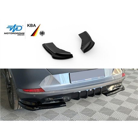 Rear bumper lip for CUPRA Formentor I (KM) PRE-FL 2020-2024 | Black ABS