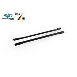 Side skirt extensions for Toyota Yaris Cross I XP210 XPB1F 2021- Black ABS