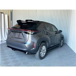 Side skirt extensions for Toyota Yaris Cross I XP210 XPB1F 2021- Black ABS