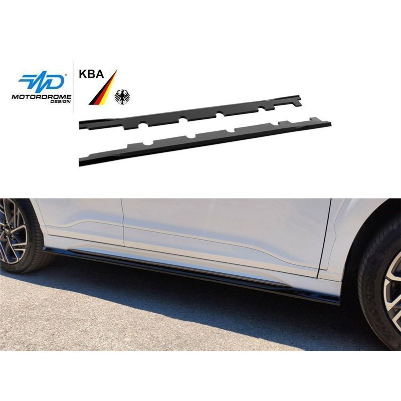 Dokładki progów do Hyundai Kona I N / N-Line FL 2021-2023 | ABS