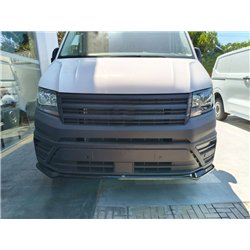 Front splitter for Volkswagen VW Crafter II (SY/SX/SZ) 2017- | Black ABS