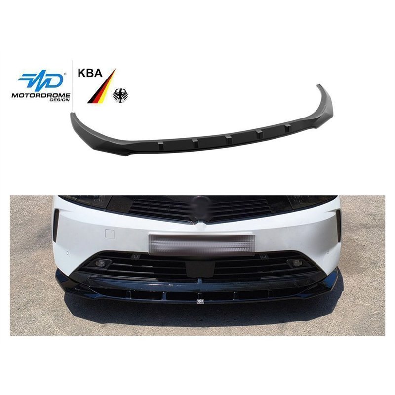 Front splitter for Opel Astra Sports Tourer Station Wagon L C02 Kombi 2022-