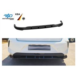 Rear bumper lip for Opel Astra Hatchback L (C02) 5D 2022- | Black ABS