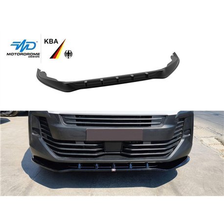 Front splitter for Peugeot Traveller I (V) FL 2024- | Black ABS