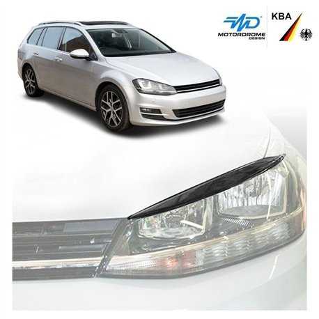 Nakładki nad przednie reflektory Volkswagen VW Golf Hatchback VII AU 5D