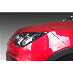 Nakładki nad przednie reflektory do SEAT Arona I (KJ) 2017- | ABS