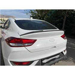 Rear tailgate spoiler cover for Hyundai i30 Fastback Liftback III PDE 2017-