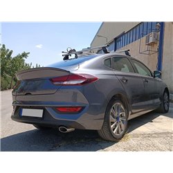 Rear tailgate wing / spoiler for Hyundai i30 Fastback Liftback III PDE 2017