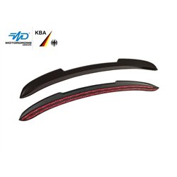 Roof spoiler cover for Ford Puma II (J2K) 2020- | Black ABS plastic Shiny