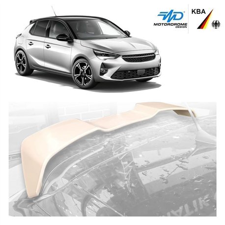 Roof spoiler for Opel Corsa Hatchback F (G2J0 | U) 5D 2019- Polyurethane