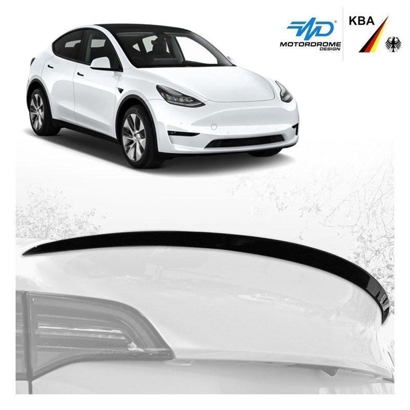 Rear tailgate wing / spoiler for Tesla Model Y I 005 2021- Polyurethane