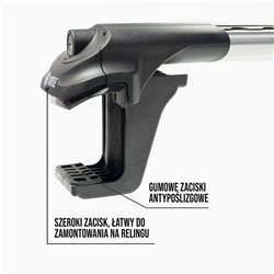 Bagażnik dachowy do Nissan Pathfinder III 2005-2015 Aluminium p