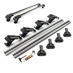 Roof rack for Dacia Duster I (HS) FL 2013-2017 AIR-1 Aluminum Plastic