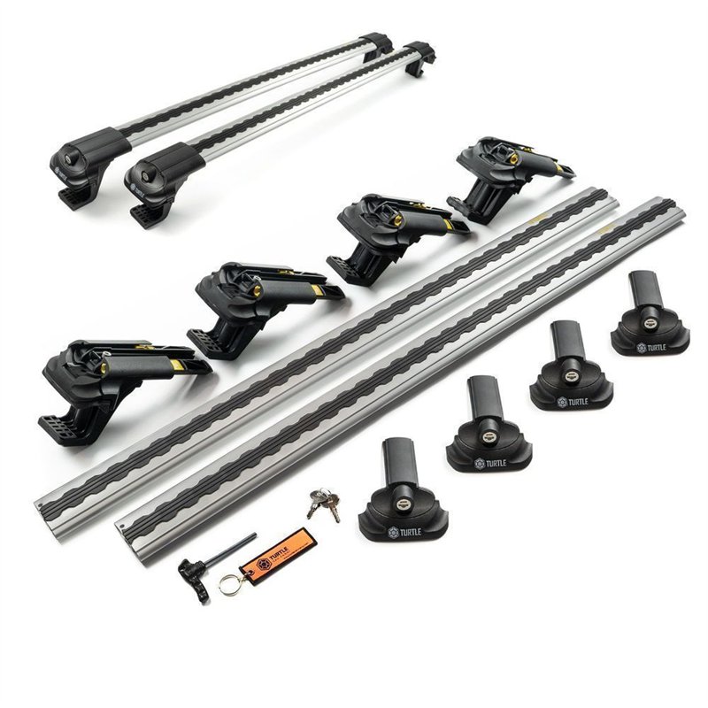 Roof rack for Dacia Duster I (HS) FL 2013-2017 AIR-1 Aluminum Plastic