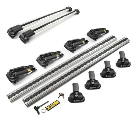 Bagażnik dachowy do Skoda Yeti I 2009-2017 | Aluminium plastik