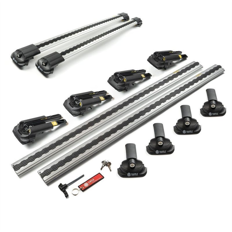 Roof rack for Suzuki Grand Vitara II (JT) 5D 2005-2015 AIR-1 Aluminum Plas