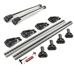 Bagażnik dachowy do Hyundai Santa Fe II 2006-2012 Aluminium plas