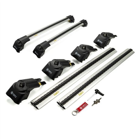 Bagażnik dachowy do BMW X4 (F26) 2014-2018 | Aluminium plastik