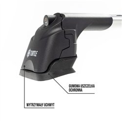 Bagażnik dachowy do Volkswagen VW Caddy III FL 2010-2015 Alumini