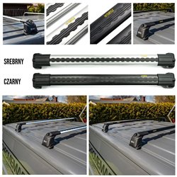 Roof rack for Volkswagen VW Caddy III (2K) FL 2010-2015 AIR-3 Aluminum Pla