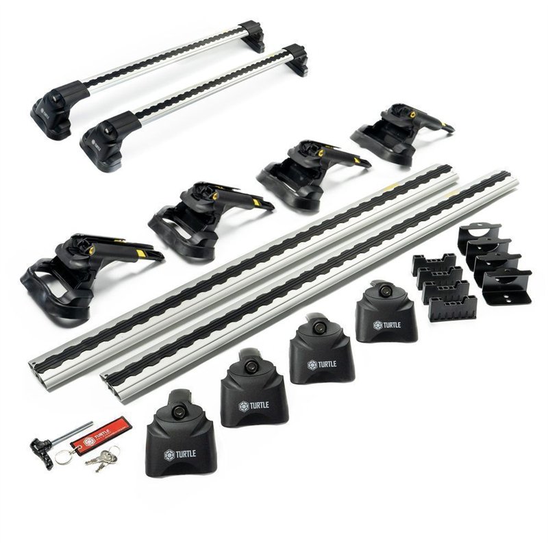 Bagażnik dachowy Fiat Panda Hatchback III (312/319 Mk4) 2012- Alum