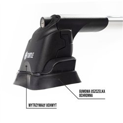 Bagażnik dachowy BMW 2 Seria Coupe (F22) 2014-2021 Aluminium plast