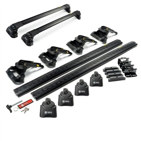 Bagażnik dachowy do Volkswagen VW Amarok I PRE-FL 2010-2016 Alum