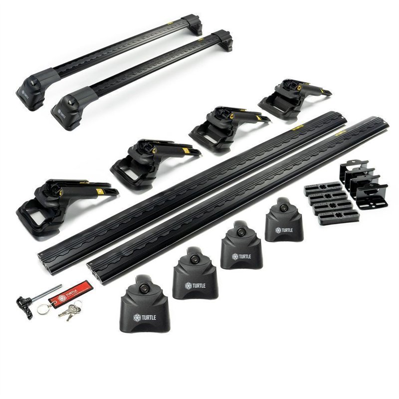 Roof rack for Volkswagen VW Transporter (T6.1) 2019-2023 AIR-3 Aluminum Pl