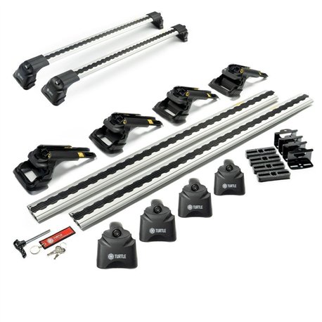 Roof rack for Volkswagen VW Multivan (T5) 2003-2015 AIR-3 Aluminum Plastic