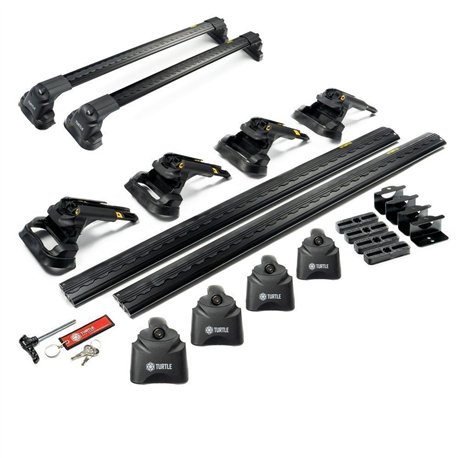 Roof rack for Mitsubishi L200 V (KJ0T KJ/KK/KL) 2015-2022 AIR-3 Aluminum P